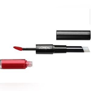 L'Oreal Paris Infallible Pro Last 2 Step Lipstick, 211 Red Infallible